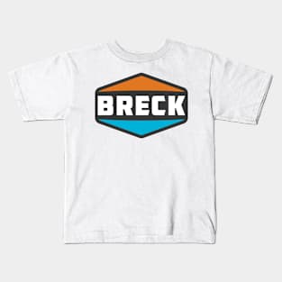 Ski Breck Breckenridge Colorado Skiing Snowboarding Kids T-Shirt